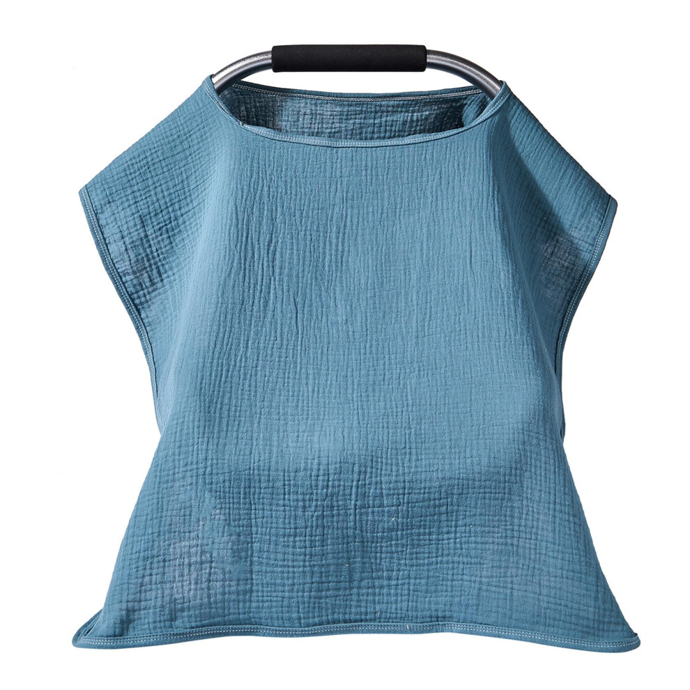 Baby Nursing Cover 360 Coverage For Breastfeeding, Soft Cotton, Large Size, Shopping Cart And Stroller Cover