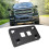 Front License Plate Bracket FO1068185 for Ford 2021-2022, ABS Support 5