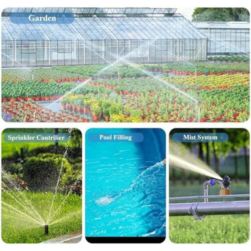 Smart Water Timer with Rain Delay and Child Lock, Programmable Garden Hose Irrigation for Lawn 2