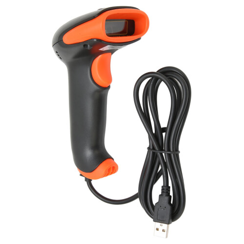 Highly Accurate Barcode Reader, Stronger Decoding & Vibration Alert for Efficient Retail Operations (Compact Design) 1