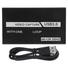 HDMI-optagelseskort til Nintendo Switch, lyd- og videooptagelse HD-spiloptager 4K 1080P 60FPS med loop-out kompatibel med PS5 Xbox OBS-streaming