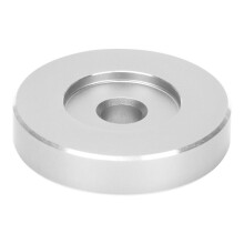 Levysoittimen sovitin Classic Aluminum 45RPM -levysovitin Yleismallinen levysoittimen karan sovitin vinyylitoiston vakautta varten Tarkkuuskeskitys