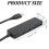Διανομέας USB υψηλής ταχύτητας, 4 θύρες USB 3.0, εξαιρετικά λεπτός φορητός διανομέας 5