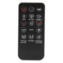 Telecomando sostitutivo compatibile con soundbar JBL Cinema. Ricambio di alta qualità, non richiede programmazione. Funziona come il telecomando