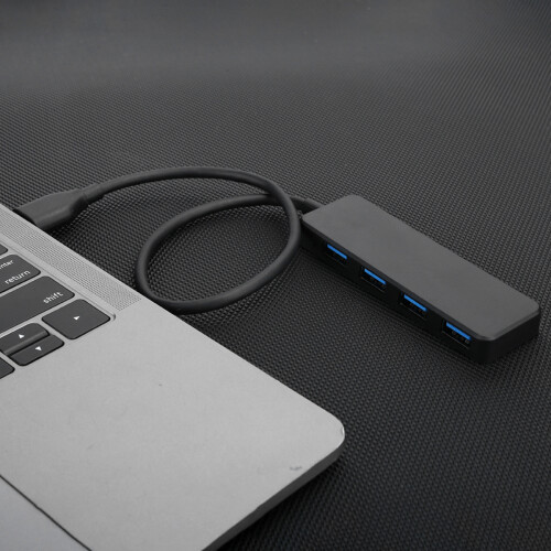 Διανομέας USB υψηλής ταχύτητας, 4 θύρες USB 3.0, εξαιρετικά λεπτός φορητός διανομέας 1