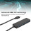 Διανομέας USB υψηλής ταχύτητας, 4 θύρες USB 3.0, εξαιρετικά λεπτός φορητός διανομέας 3