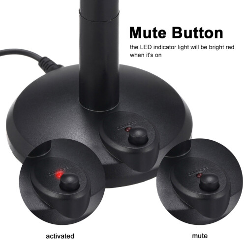 Μικρόφωνο USB για υπολογιστή, plug and play, υψηλής πιστότητας ποιότητα ήχου, 1