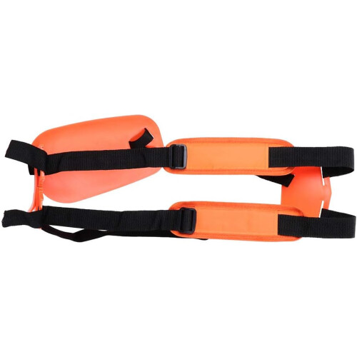 Brush Cutter Harness with Adjustable Padded Double Shoulder Strap for Lawn and Garden Tools 2