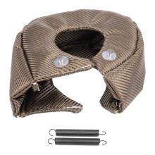 T4 Turbo Heat Shield Blanket for Cars Heat Reduction and Efficiency Boost Silicone Fiberglass