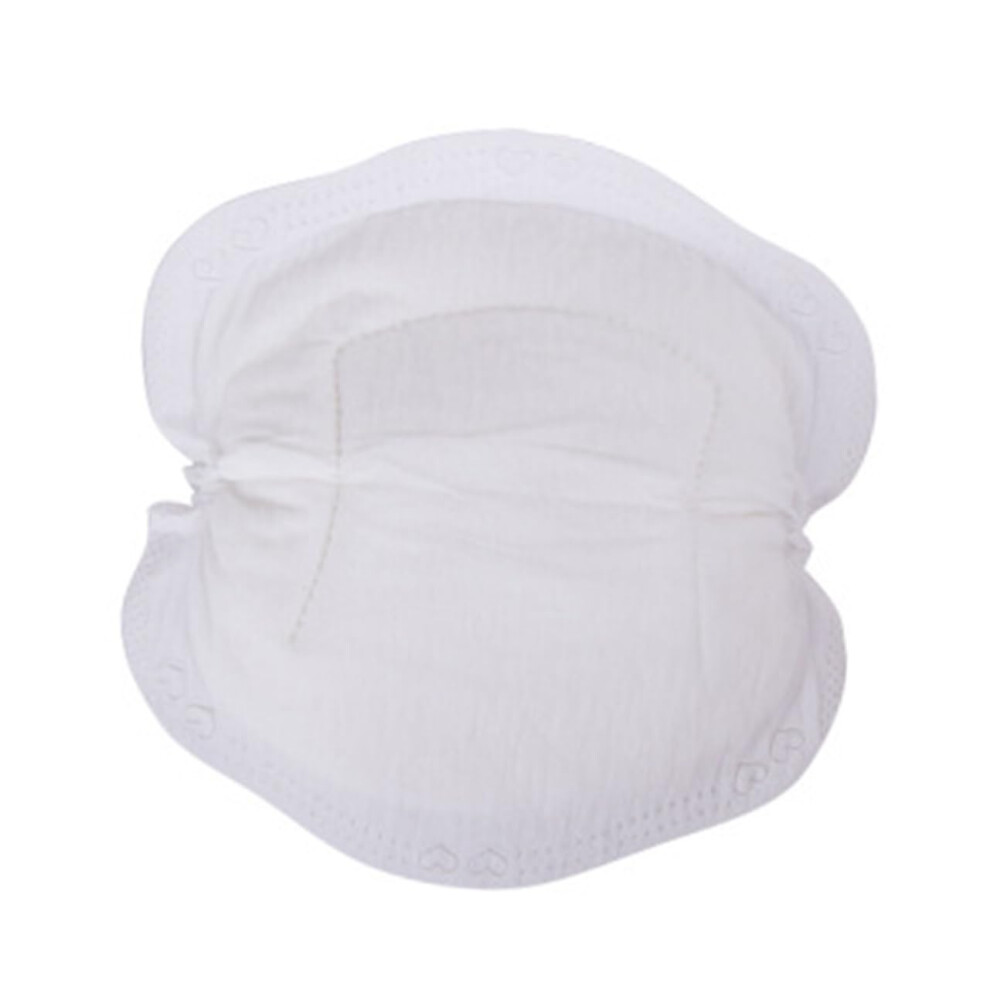Disposable Breast Pads For Nursing  24 Count Ultra Thin Cotton NonWoven, Leak Absorbent Keeps Skin Dry
