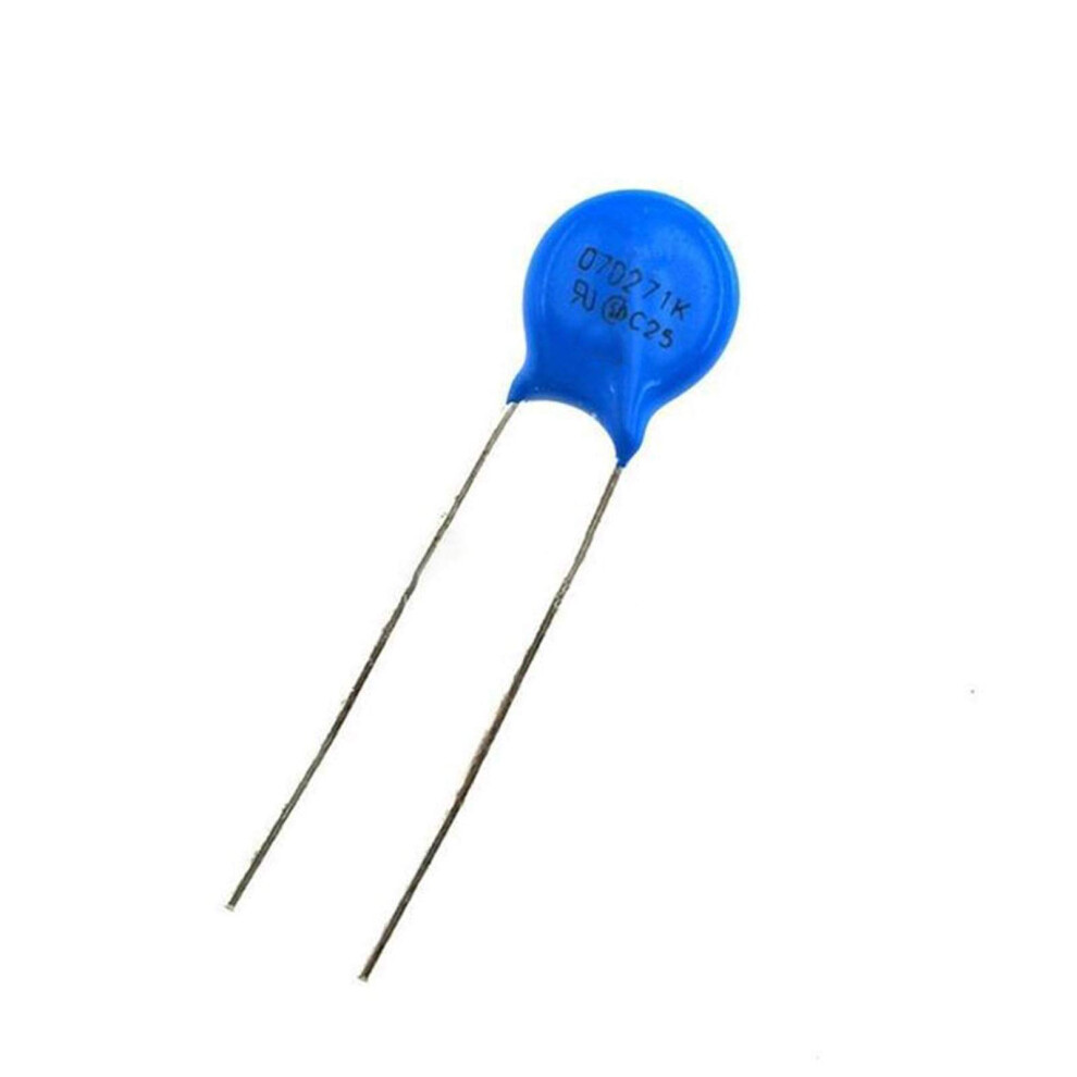 Varistor 07D271k 270V 50 Pcs Zinc Oxide Mov Disk 7D Series For Surge Protection 9382693436948