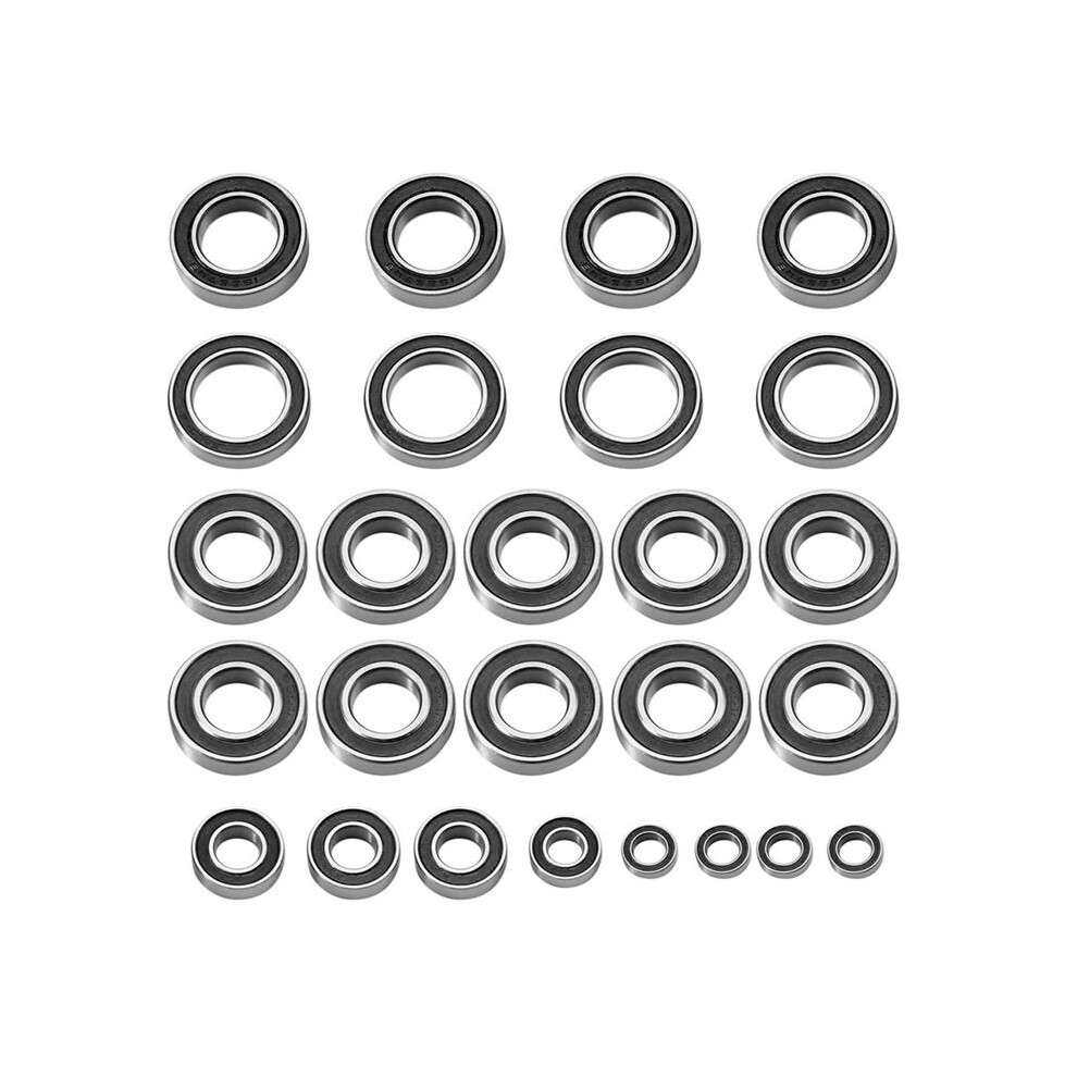 26Pcs Sealed Bearing Kit For Arrma 1/5 Kraton 8S Outcast 8S Rc Car Upgrade Parts Accessories 6034256899372