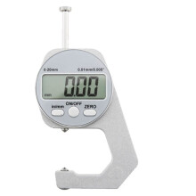 Jauge D'éPaisseur à Affichage NuméRique MicromèTre LCD éLectronique Outils de Mesure D'éPaisseur de Paroi MéTrique TêTe Pointue 0-20 Mm