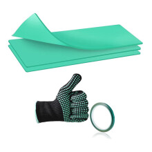 Emballage de Gobelets de Sublimation de 11 X 4,72 Pouces avec  et Ruban AdhéSif RéSistant à la Chaleur, Emballage en Silicone pour Gobelets de