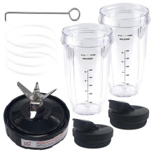 7In1 Lot de PièCes de Rechange pour Mixeur 900 W/1000 W Nutri  Pro BL451 30/BL455 30/BN400/BN750/BN800