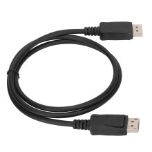 Hochgeschwindigkeits-DP-Männlich-zu-Männlich-Kabel 4K 60Hz 1m Schwarz
