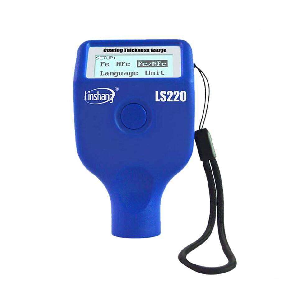 Linshang Ls220 Coating Thickness Gauge Car Paint Meter Lcd Screen For 2000Um Ferrous Non-Ferrous For Car Dry Film 6031029063008