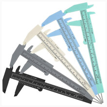 Eyebrow Measuring Ruler Brow Mapping Ruler Tool Vernier Caliper Double Scale Ruler for Student Office