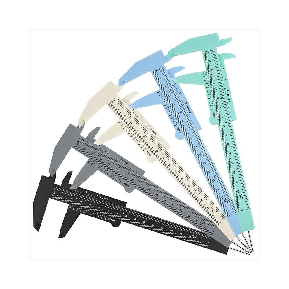 Eyebrow Measuring Ruler Brow Mapping Ruler Tool  Vernier Caliper Double Scale Ruler for Student Office