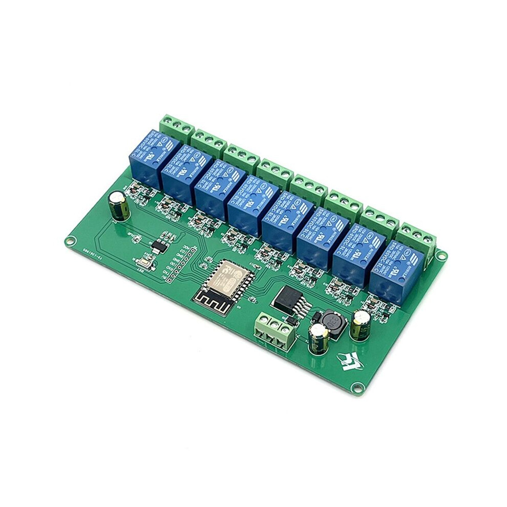 8 Channel Esp8266 Wireless Wifi Relay Module Esp-12F Development Board 5V/7-28V E-Welink App Remote Control 6031939150744