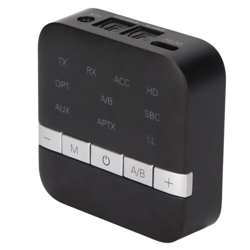 Unleash Your Audio Everywhere, Unique Feature Bluetooth Transmitter with Dual Connection for Shared Joy 1
