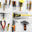 278PCS Peg Board Accessories Peg Board Hooks Set for Organizing Various Tools, 1/8 and 1/4 InchHanging Hooks 6