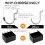 278PCS Peg Board Accessories Peg Board Hooks Set for Organizing Various Tools, 1/8 and 1/4 InchHanging Hooks 2