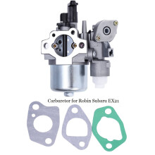 Carburador para motor pequeno com comando de válvulas no cabeçote. Substituição de carburador original de fábrica. Juntas inclusas. Testado em