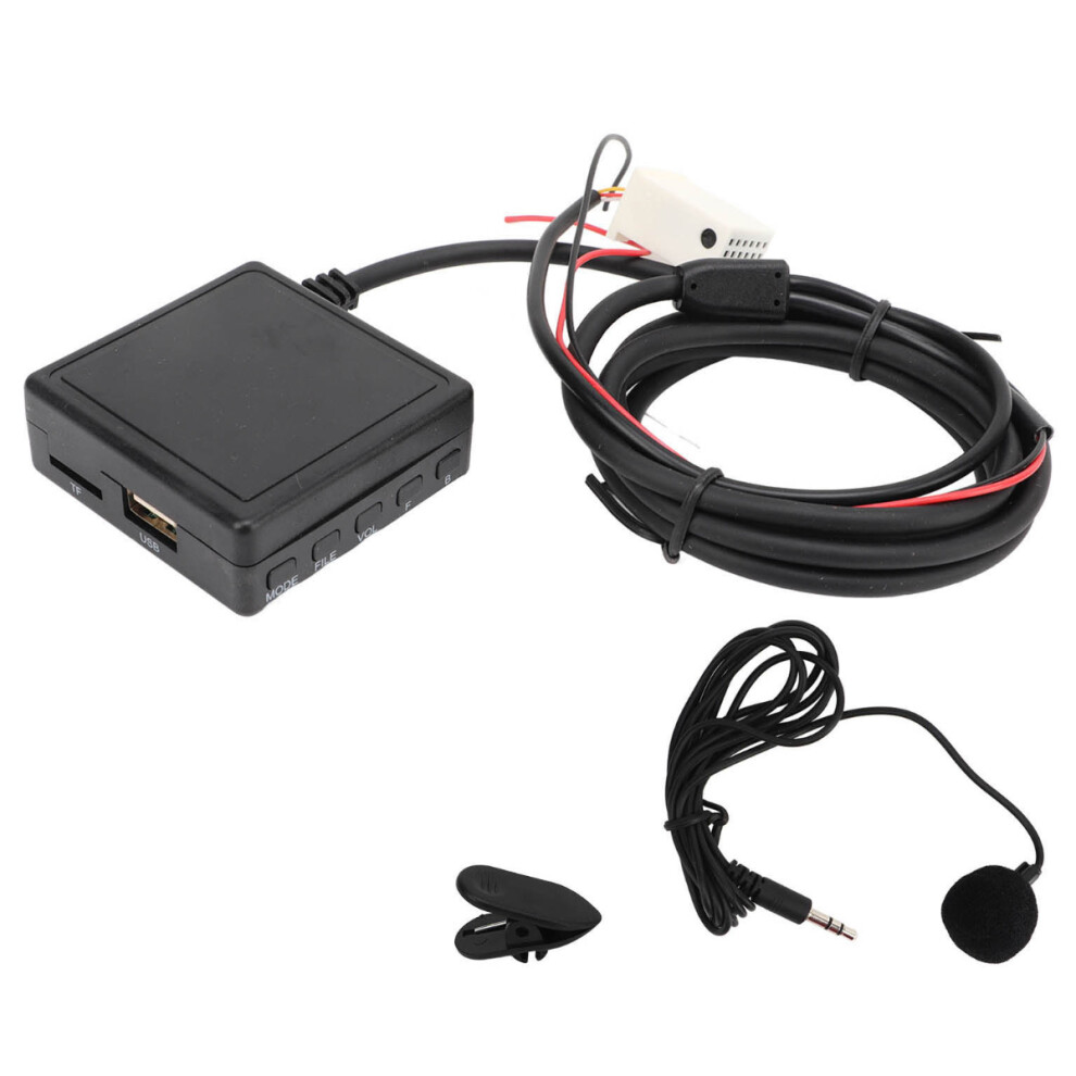 Bluetooth Adapter Module For Car Stereo Aux Music Interface Handsfree Call With Microphone And T Card U Disk Support Efficient Stable Transmission 9448196679142