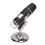 Microscope endoscopique à grossissement, caméra USB, microscope numérique, résolution HD, éclairage LED, luminosité réglable, portable et sans 2