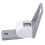 Stature Meter 2.2m Wall Mounted Kids Growth Ruler, White Grey 6