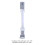 Stature Meter 2.2m Wall Mounted Kids Growth Ruler, White Grey 4