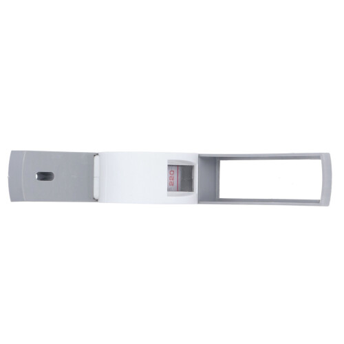 Stature Meter 2.2m Wall Mounted Kids Growth Ruler, White Grey 2