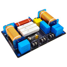 3 Ways HiFi Speaker Frequency Divider 1 High 2 Low 700W Audio Crossover Filter Distributior DIY High-Fidelity Divider