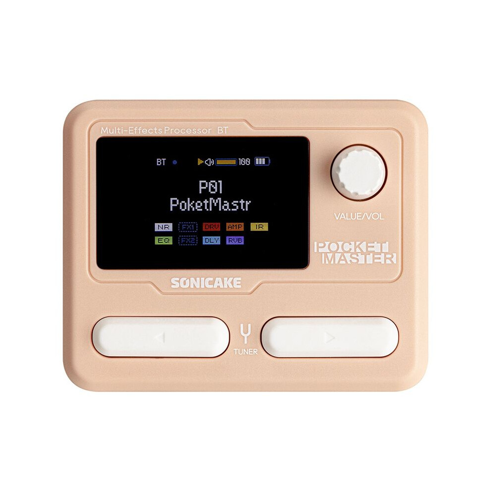 Sonicake Pocket Master English Global Version Guitar Bass Amp 100+ Multi-Effects Pedal App Control Rechargeable 6032982869591
