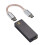 H3 Portable Headphone Amplifier ES9039Q2M Earphone Amplifier DAC 32bit/768kHz DSD512 Decoding AUX Balanced 3.5/4.4MM 1