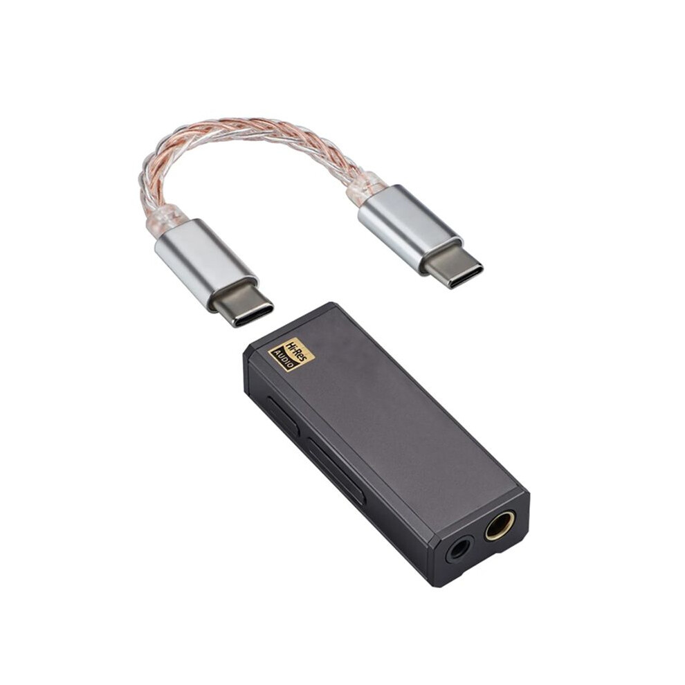 H3 Portable Headphone Amplifier Es9039q2m Earphone Amplifier Dac 32Bit/768Khz Dsd512 Decoding Aux Balanced 3.5/4.4Mm 6032447321381