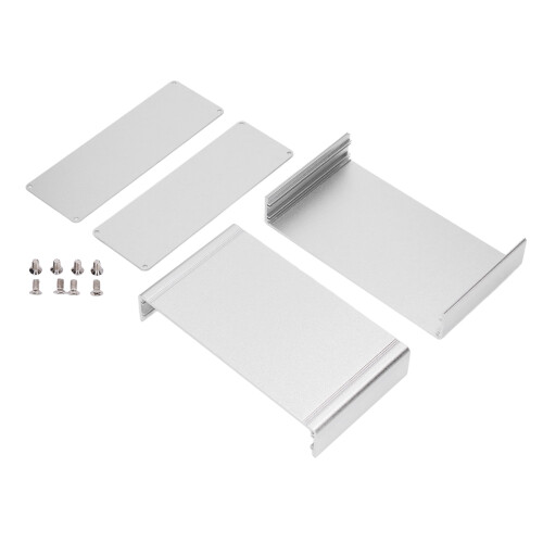 Aluminium Waterproof Junction Box 62x178x100mm Silver Split Type 1