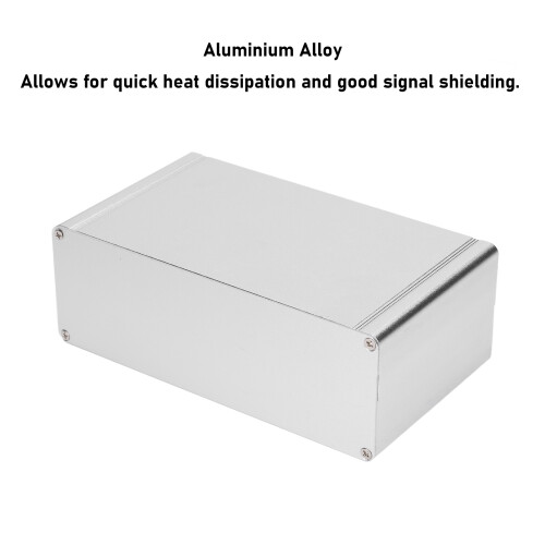 Aluminium Waterproof Junction Box 62x178x100mm Silver Split Type 2