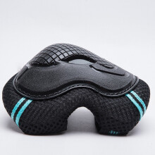 Skating Protective Gear Set For Adults Helmet, Knee Pads, Elbow Pads, Wrist Guards Blue, Size L