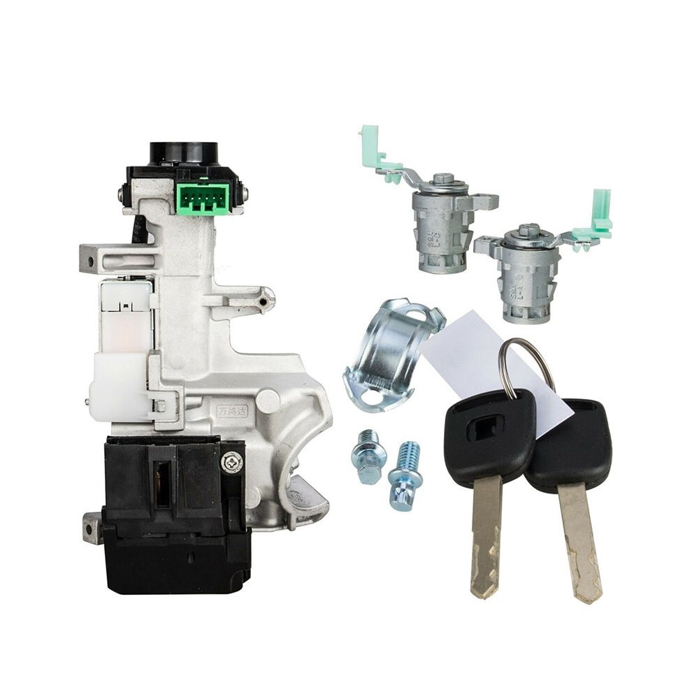 Ignition Cylinder Door Lock With 2 Keys Complete Set For Crv 2002-2006 72185-S9a-013 4711457982707