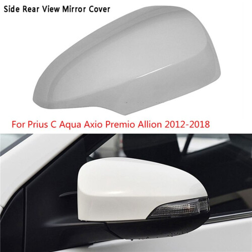 BildöRrsspegel Sidobackspegelskydd Shell Spegellock för  Prius C Aqua Axio Premio Allion 2012-2018 Vit 1