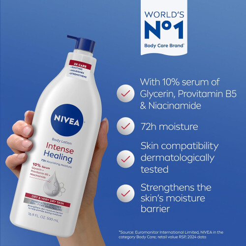 NIVEA NIVEA Intense Healing Body Lotion 1