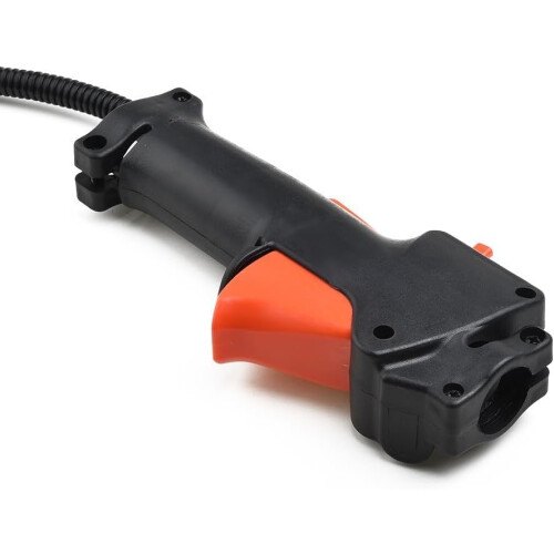 Throttle Cable Handle Assembly For 26mm Brushcutter With On Off Kill Switch, Orange 2