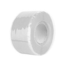 White Self Fusing Silicone Tape 150cm x 2.5cm Waterproof Temp UV Resistant