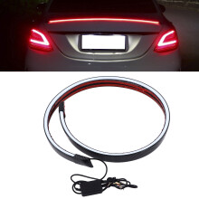 Carbonfaser-Style LED-Heckspoiler 1,2 m Bunte Auto-Modifikation