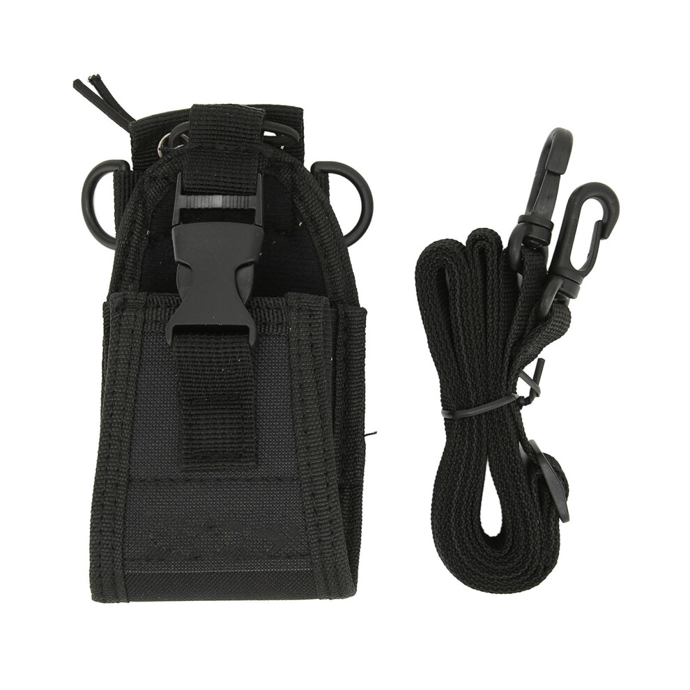 Adjustable Shoulder Strap Walkie Talkie Case, Universal Radio Case For Multiple Walkie Talkie Brands And Sizes, Multi Function Radio Case Waist Chest 9138057431094