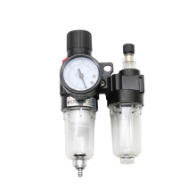 AFC2000 AFR2000 G1/4 Air Compressor Filter Regulator with Gauge for Precise Oil Water Separation