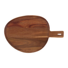 Wooden Pizza Serving Board Acacia Wood Platter for Sushi Steak Dessert and Rustic Food Presentation