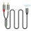 Καλώδιο Lightning σε RCA, καλώδιο διαχωριστή Y για στερεοφωνικό Hi-Fi μουσικής για iPhone, iPad, 3